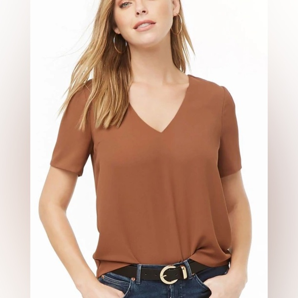 Camel Tshirt Blouse